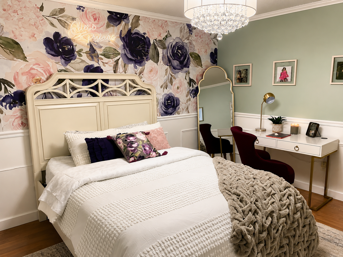 Floral Statement Bedroom